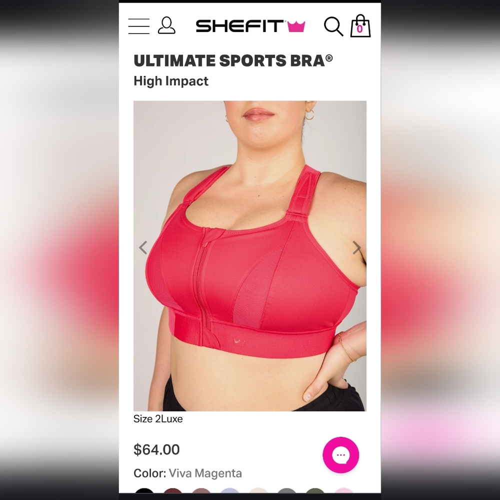 Ultimate Sports Bra by Shefit